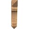 Ekena Millwork Merced Arts & Crafts Rough Sawn Bracket, Western Red Cedar, 6"W x 22"D x 30"H BKT06X22X30MRC03RWR - alternate 4